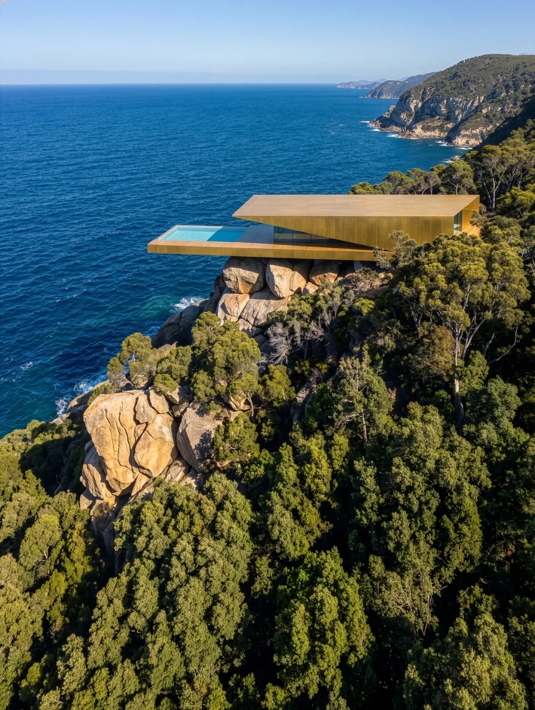 “住进悬崖上的悬崖酒店，邂逅辽阔之旅”