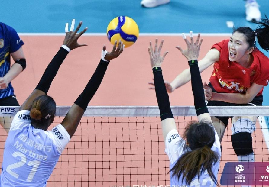 上海女排有信心在决赛中拿下江苏女排！夺得本赛季排超联赛的冠军奖杯！江苏女排把天津