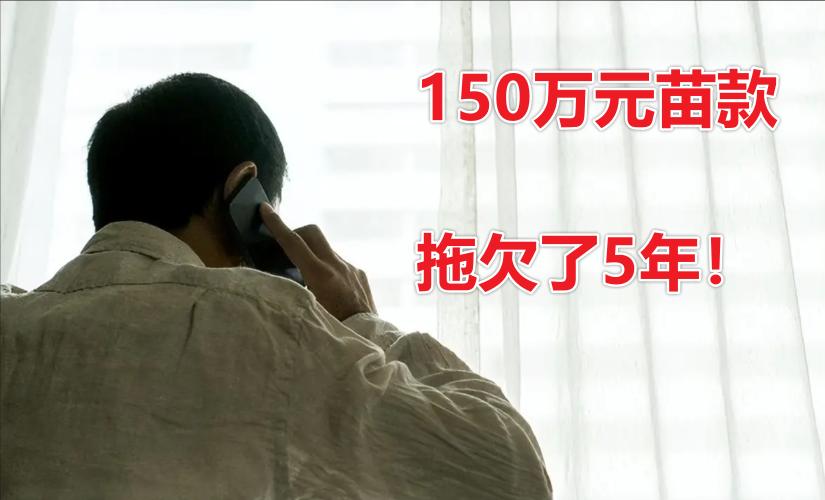 “张总行行好，你们欠我的150万苗木款都拖5年了，我现在地租都付不起了！”电