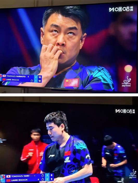 张本智和现在估计肠子都悔青了，他千不该万不该，就是不该在决胜局，自己大比分8:3