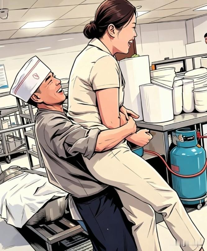 不是，就这个事也能干上热搜？直接无语了。4月25日，河北邯郸一小饭馆后厨，1