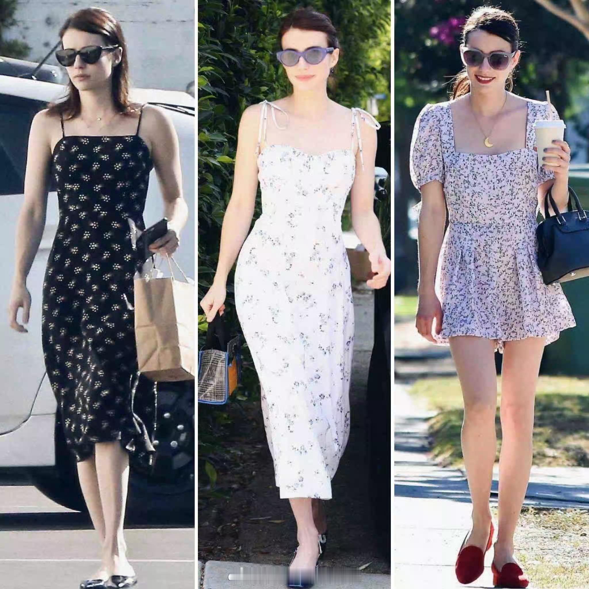 艾玛罗伯茨结婚EmmaRoberts街拍合辑回顾,罗女士结婚啦💞💒