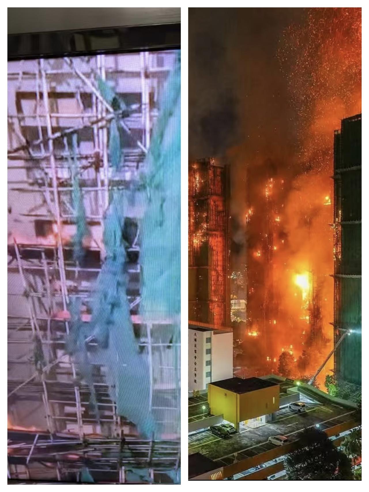 我问香港的朋友，为什么那些高楼要用竹子搭脚手架？朋友叹了口气，说有很重要的一