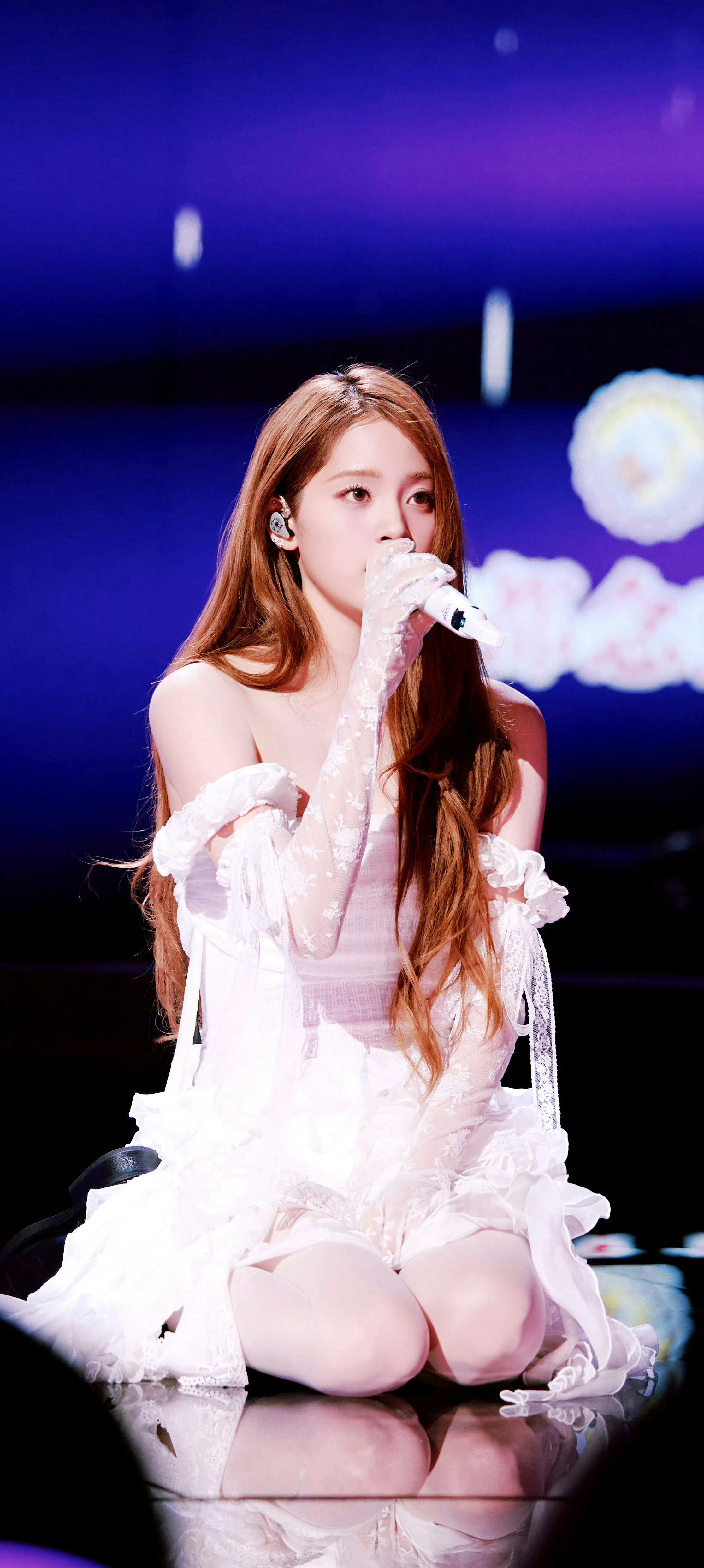 欧阳娜娜x白丝战袍·丝袜和手套太撩人