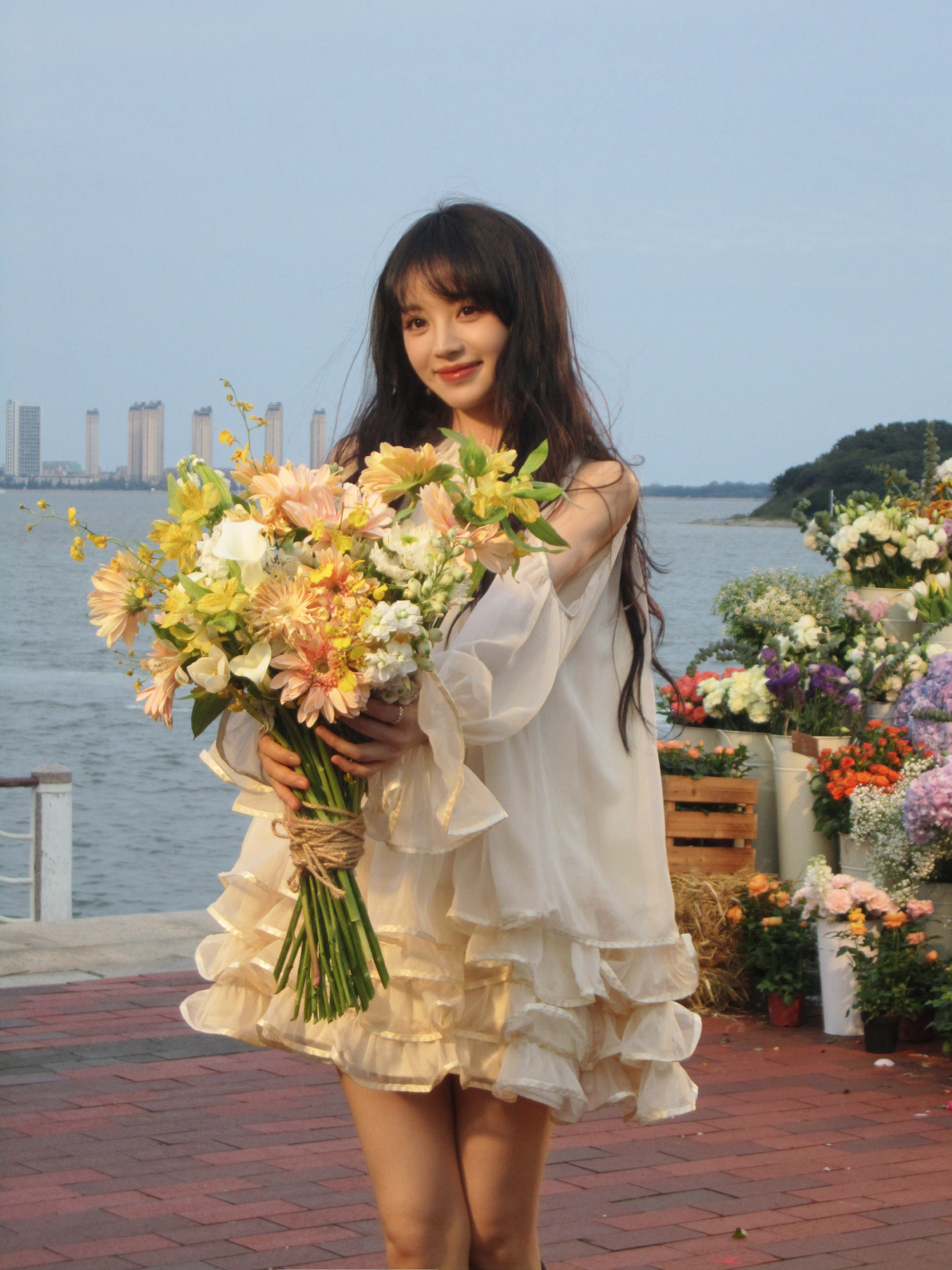 田曦薇花神比花更美的是薇薇对我眼睛很好的一组照片，好养眼哦，感觉整个世界都明