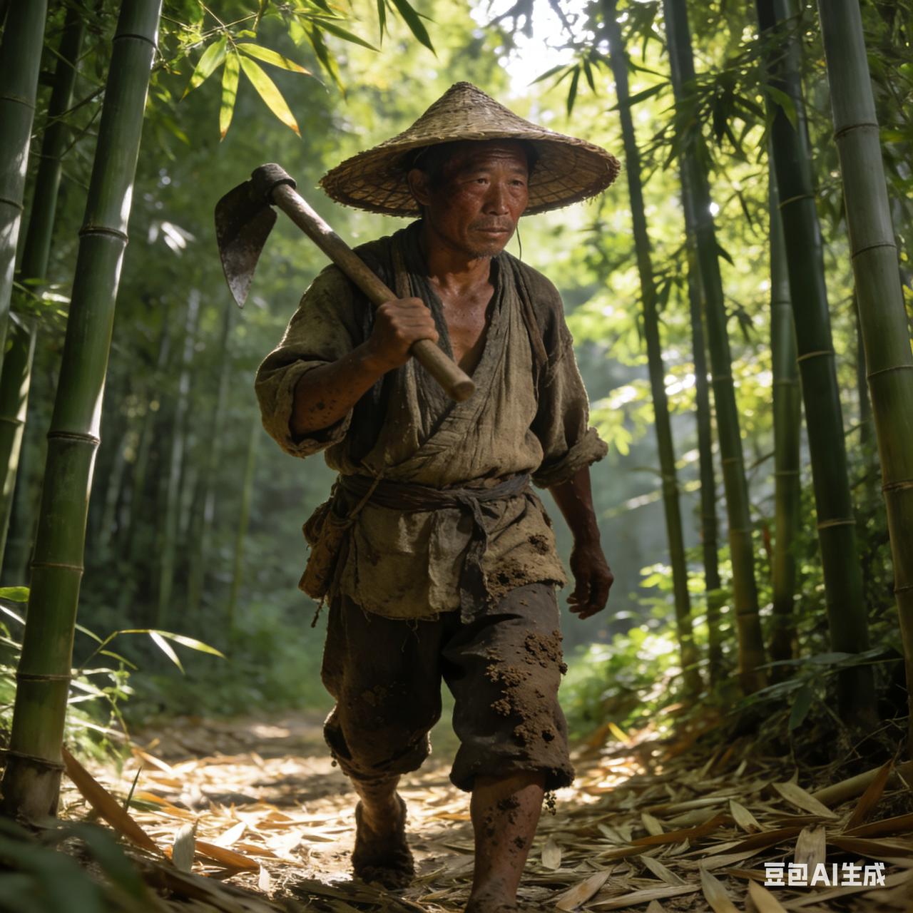 夏夜，村民刘表从田间放水回来，路过一片竹林时，忽然听见林子里传来争吵声。他心下奇