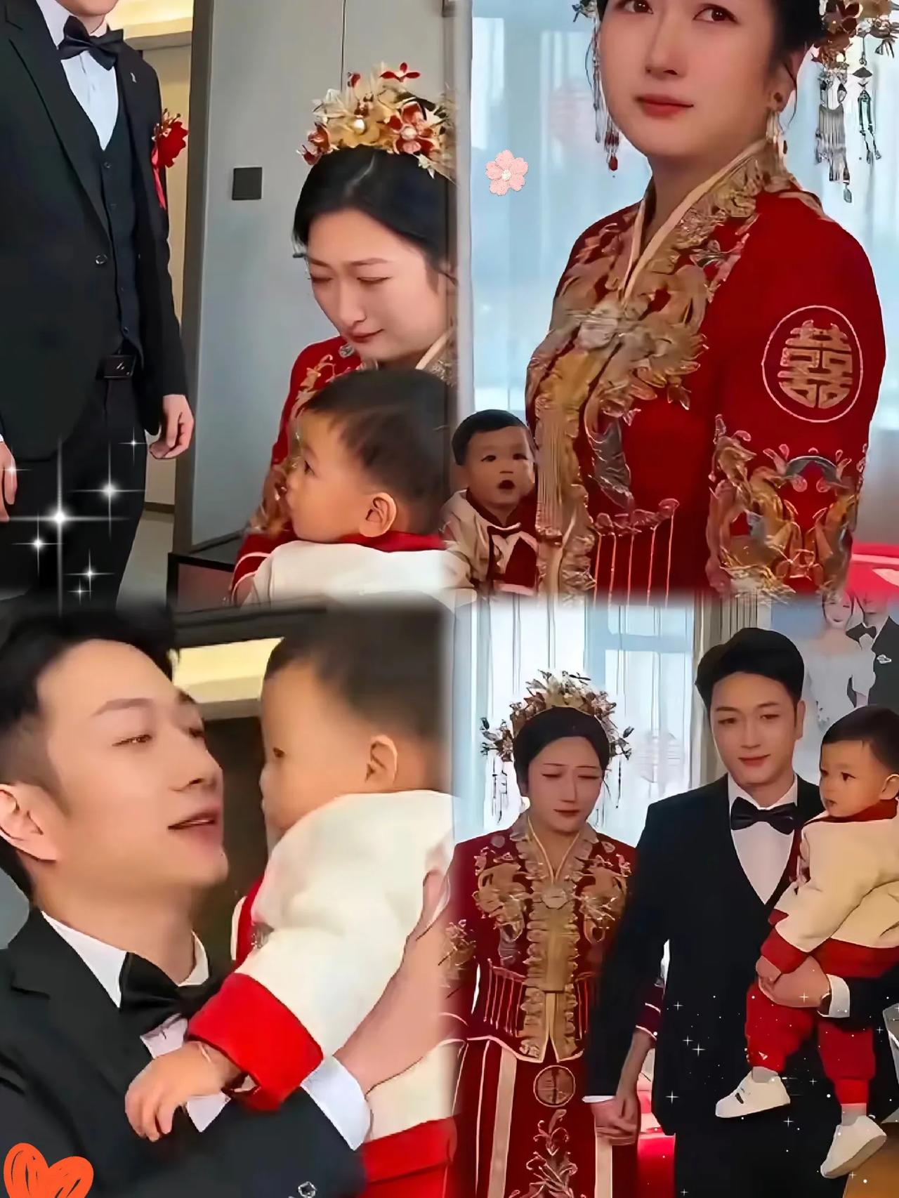 心酸破防！二婚妈妈出嫁被要求留下孩子，儿子一句“妈妈你不要我了吗”，瞬间戳中