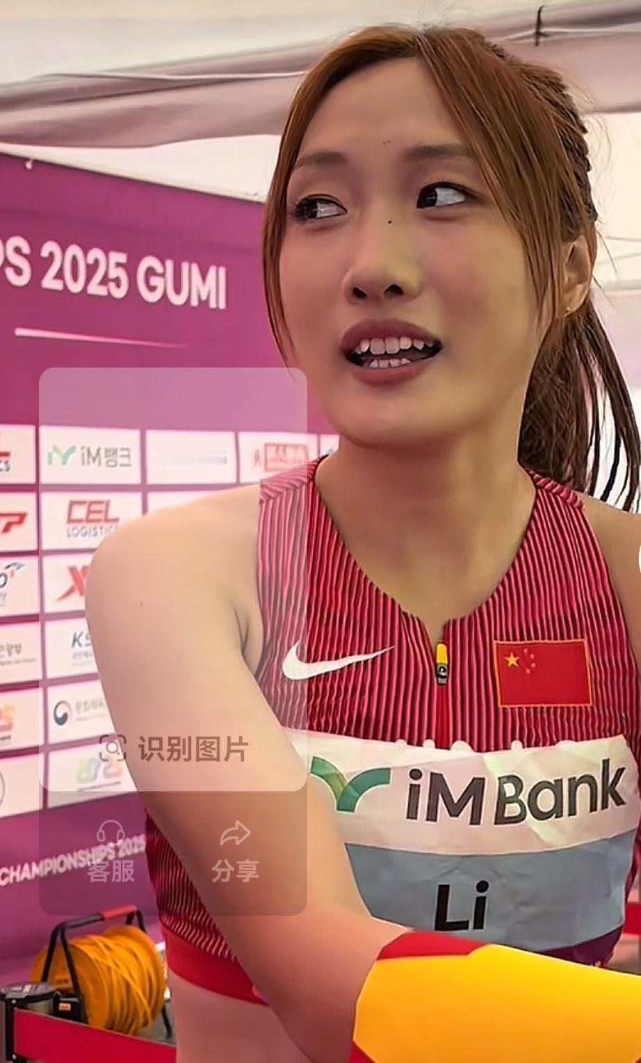 一场全运会，你会发现，原来我们的短跑在亚洲已经是独一档。举一个例子吧。女子2