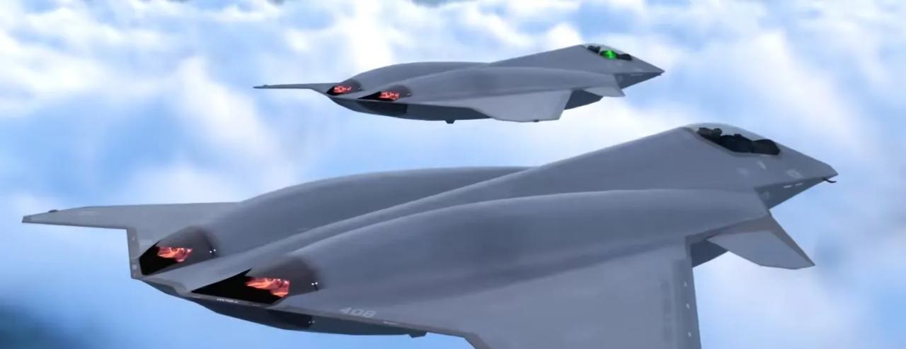 美帝国主义航空工业依然有两把刷子，不管是空军的F47六代战斗机，还是海军的六代战