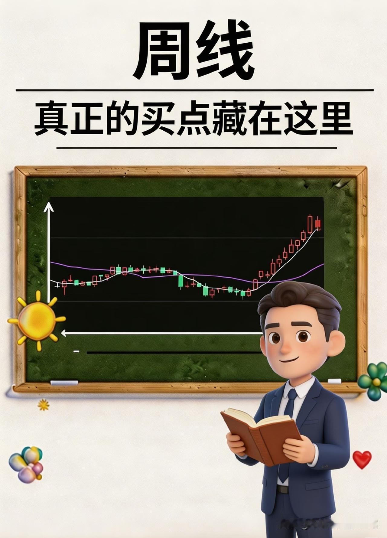 别再被日K线骗了！周线里藏着散户最稳的“上车密码”你有没有过这种经历？盯着