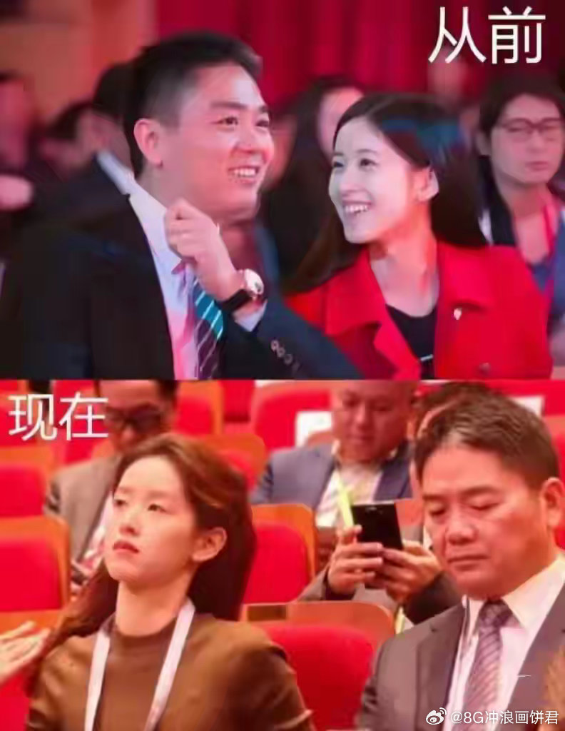 章泽天飞迪拜陪刘强东，住60万酒店吃高档自助，打扮贵气像李嘉欣