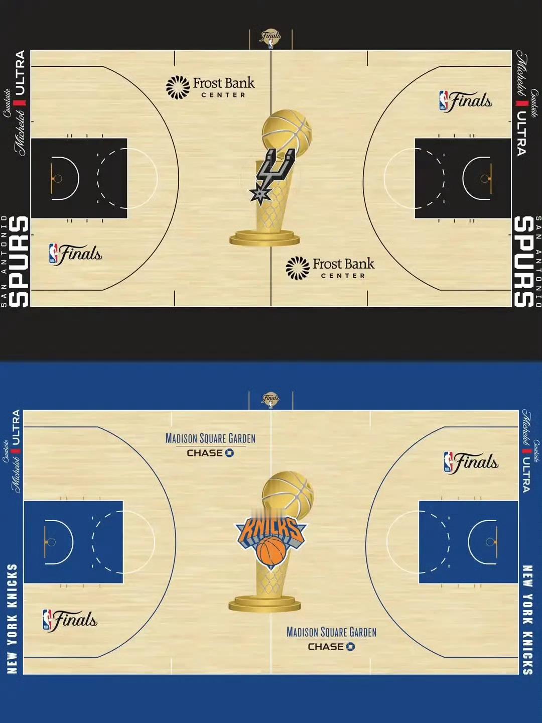 NBA总决赛地板有那味儿了回到了曾经的NBA总决赛味道。