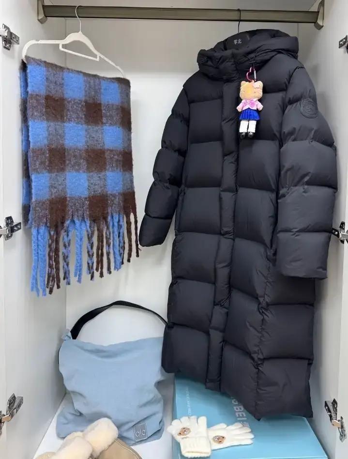 零北羽绒服突然刷屏，抖音博主一句“我的老天奶”配上338g充绒量，直接把一件黑长