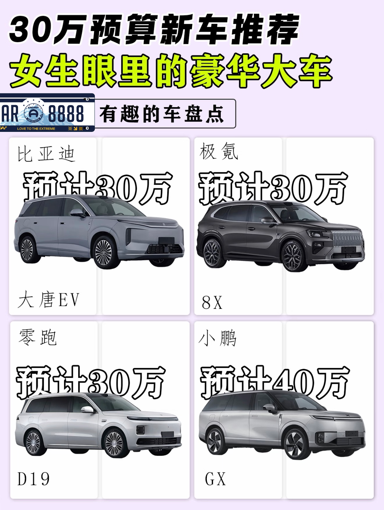 1比亚迪大唐EV国产纯电SUV的“旗舰选手”！预计30万，外观大气，配置丰