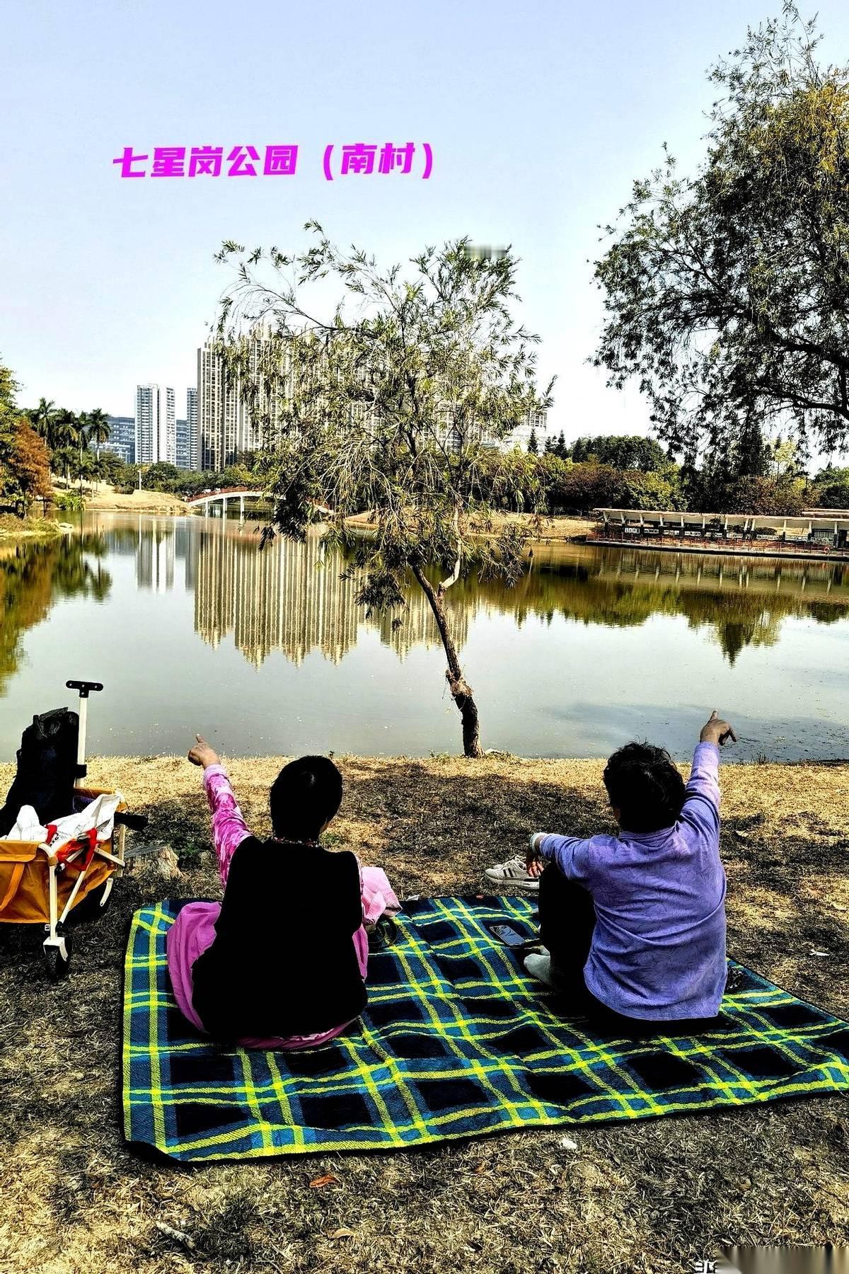 在广州，停车3小时，收费3块钱。你敢信？番禺的七星岗公园，我一开始都以为是计