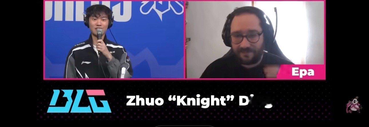 Knight：我也不知道为什么队伍会这样，去年我们也是在联赛打得非常好在世界赛被