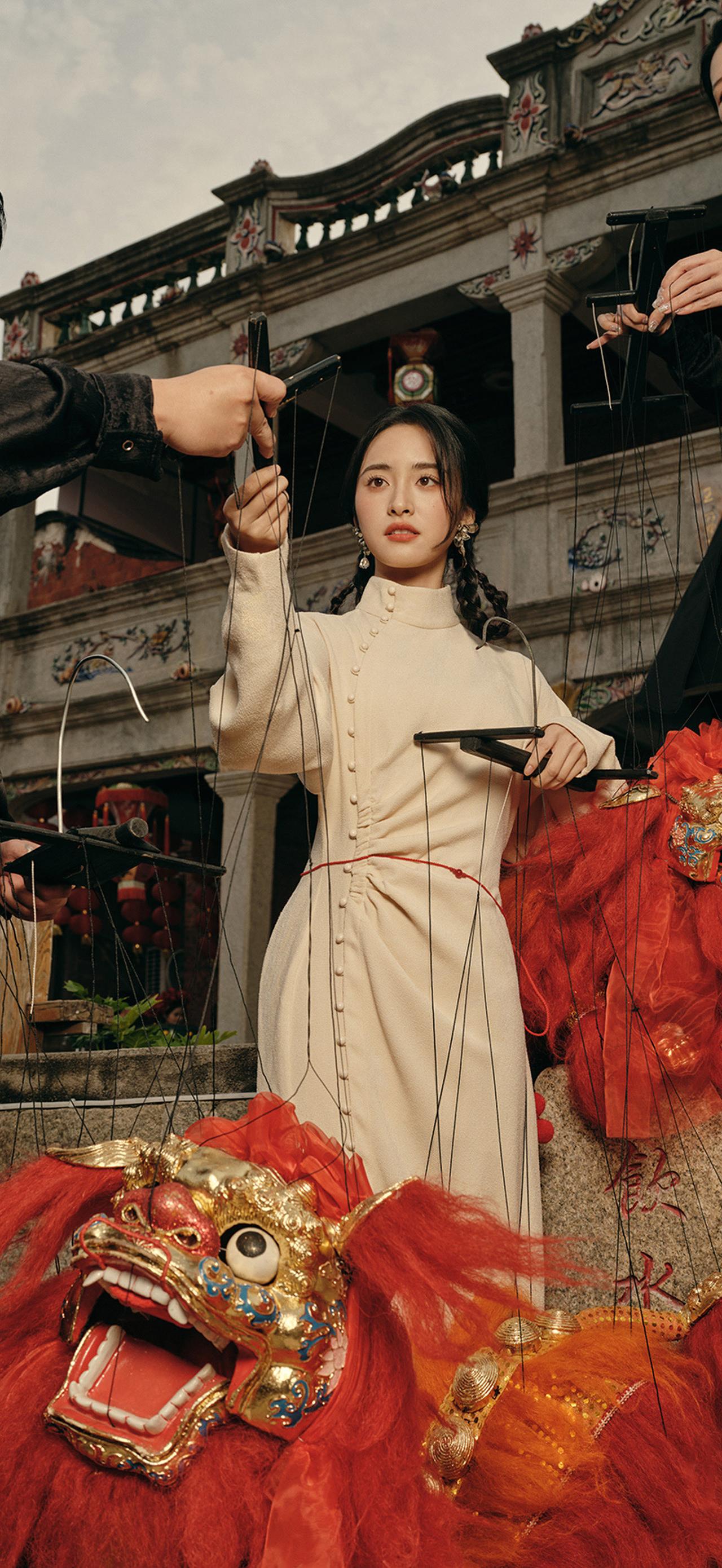 美女壁纸-第5862期-沈月