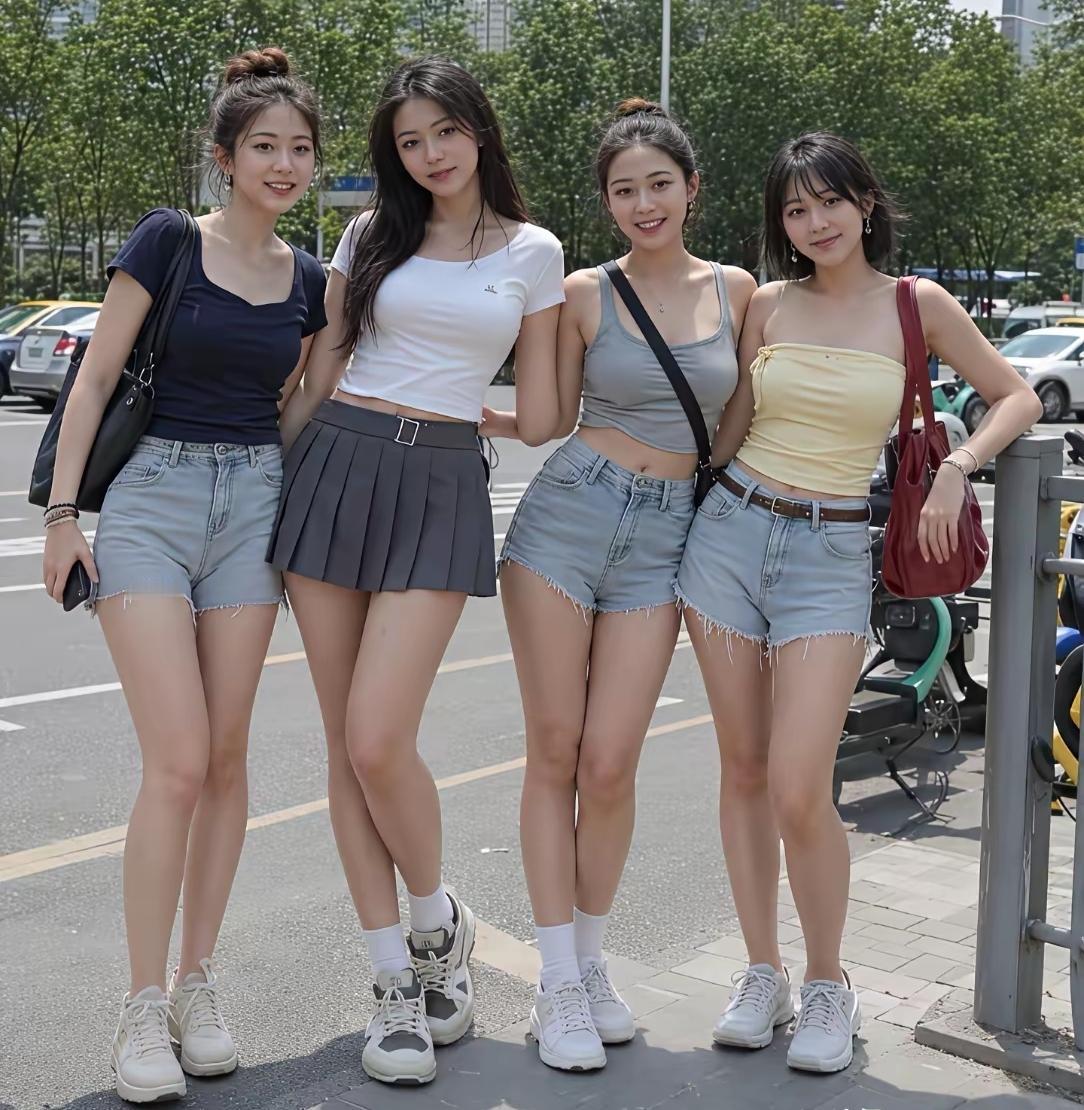 极限四选一你会选择这四个美女中的那一个。