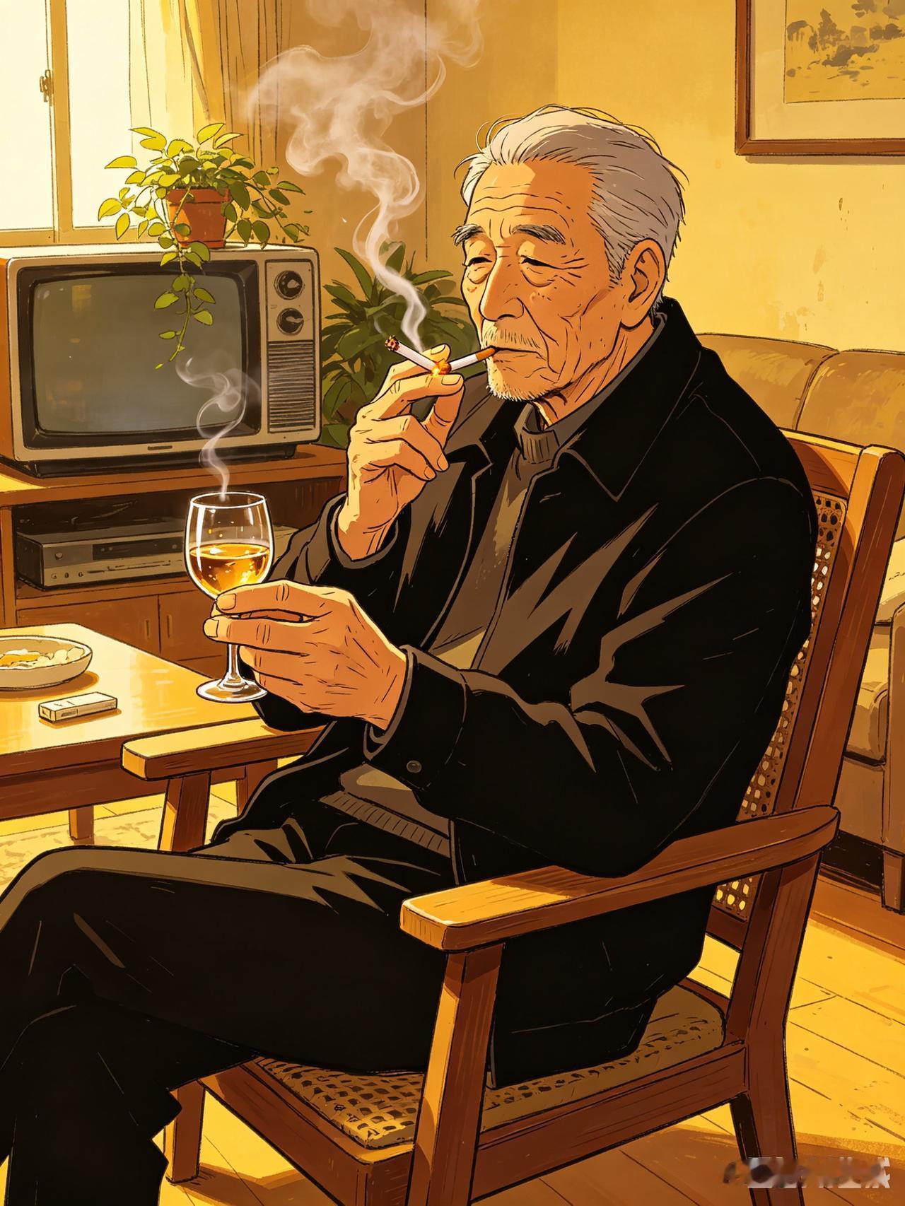 不抽烟不喝酒，不喝茶水，都是半路出家的，不抽烟是因为在农村老家拉玉米秸秆时