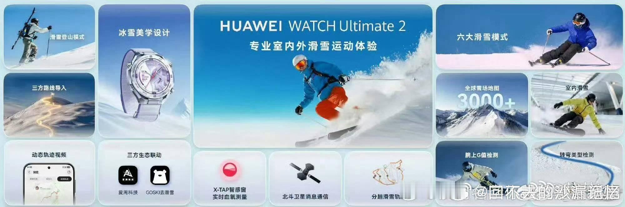 华为迪桑特联名手表售价6999元市面上很多高端手表只能日常戴，这款不一样，深海雪