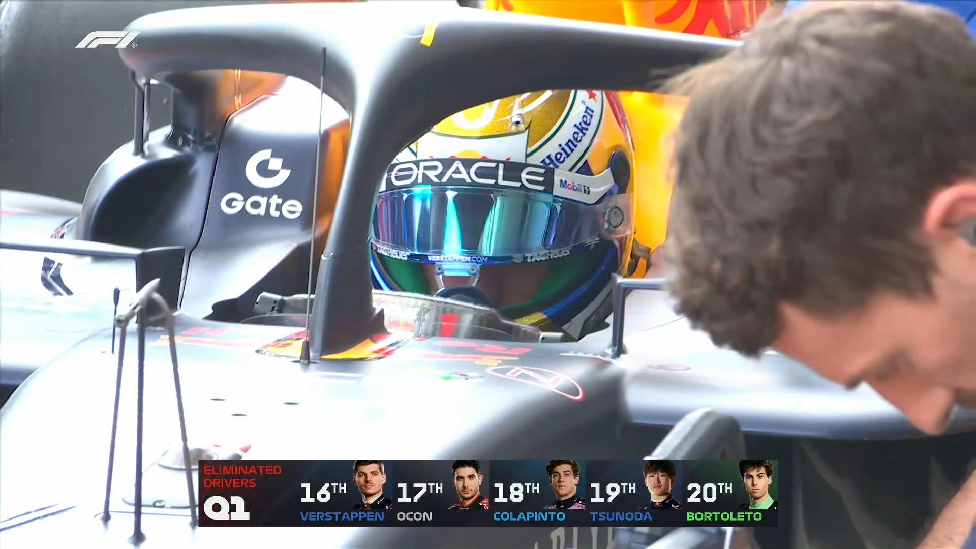 F1圣保罗站排位赛Q1: 实属罕见, 红牛双车均被淘汰