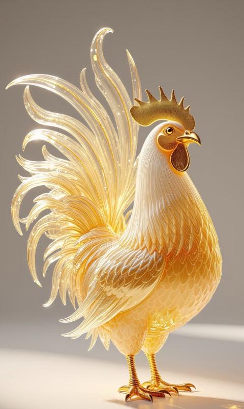 在十二生肖排序里，第十位对应的地支为酉，生肖便是鸡，五行归类为阴金，古人更是将鸡