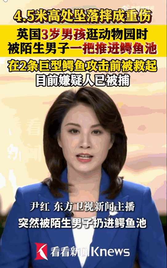 “人心隔肚皮”，英国剑桥郡的一家动物园里，一名年仅3岁的小男童正趴在栏杆上看风景
