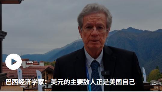巴西经济学家：美元的主要敌人正是美国自己巴西经济学家、前金砖国家新开发银行副