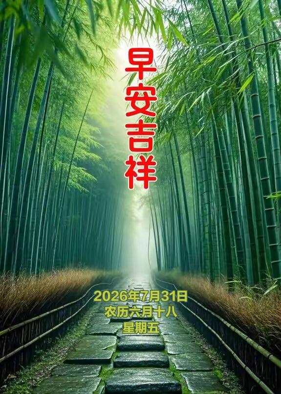 2026年7月31日农历六月十八 星期五 农历六月十八，时值盛夏荷盛之时，民