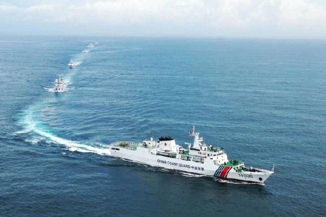 台媒:大陆海警台湾以东海域执法，巡查反制日菲海域划界谈判6月1日，《联合报》