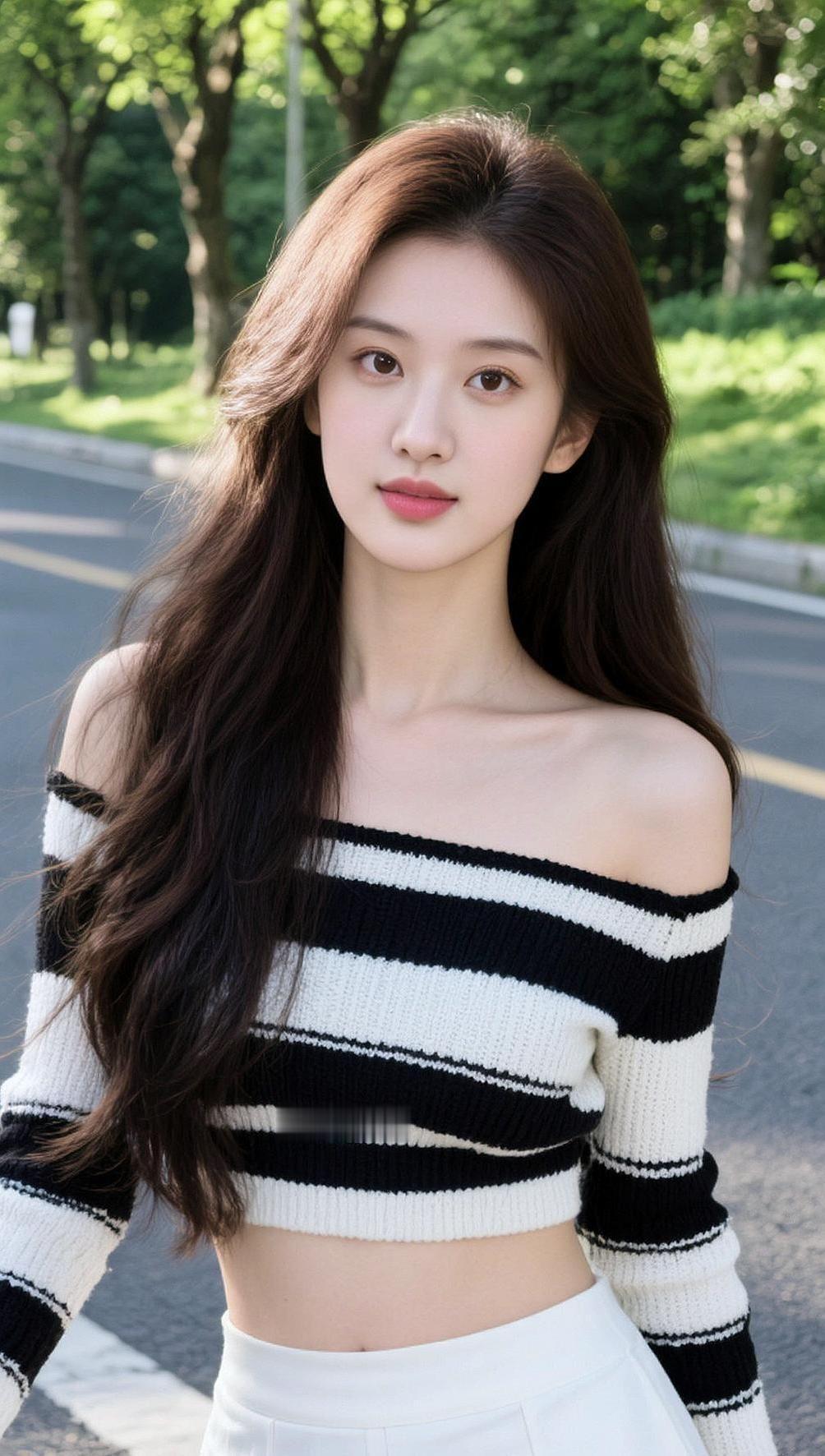 AI露肩生活照抖音ai创作