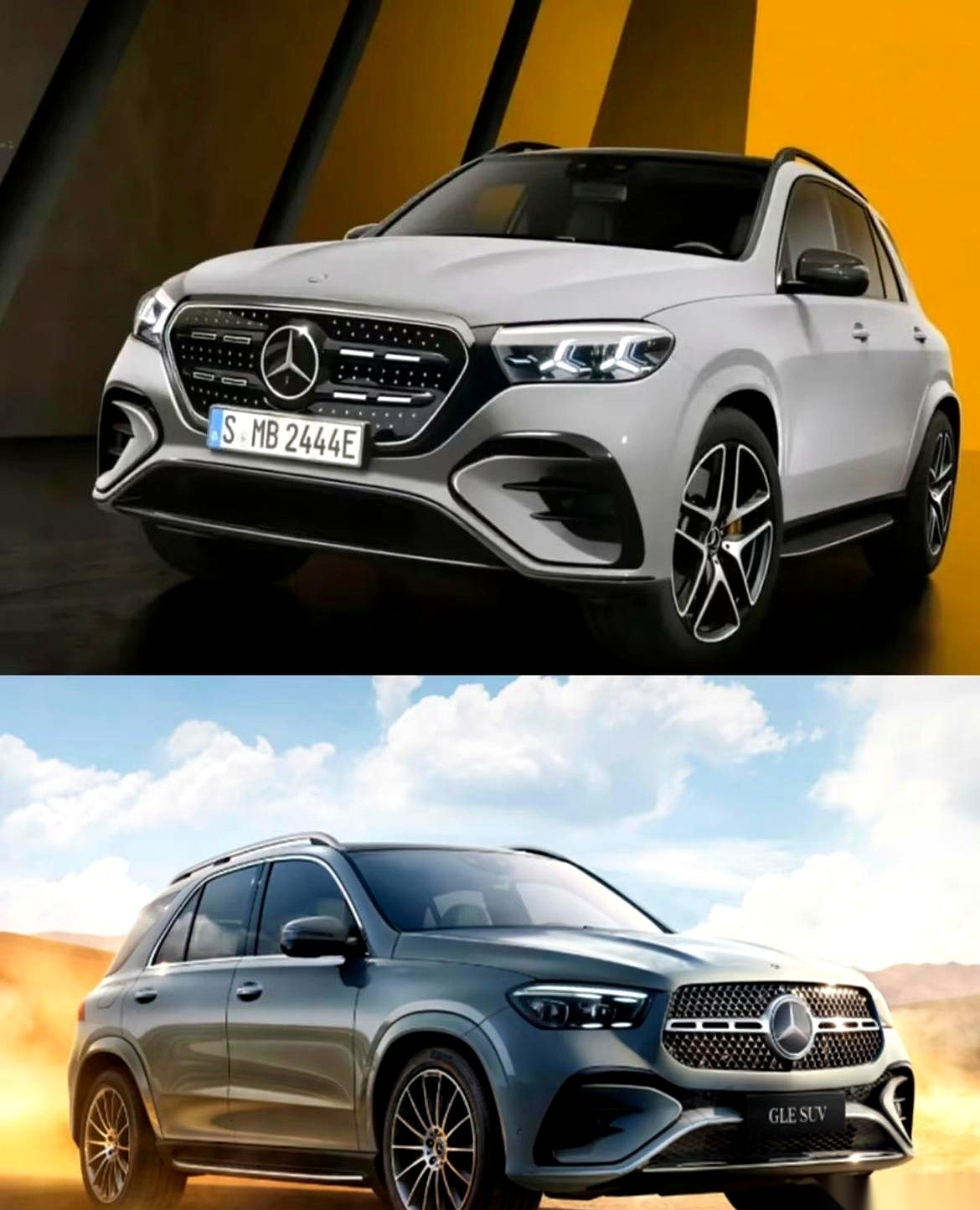 奔驰新款GLE的图，出来了。