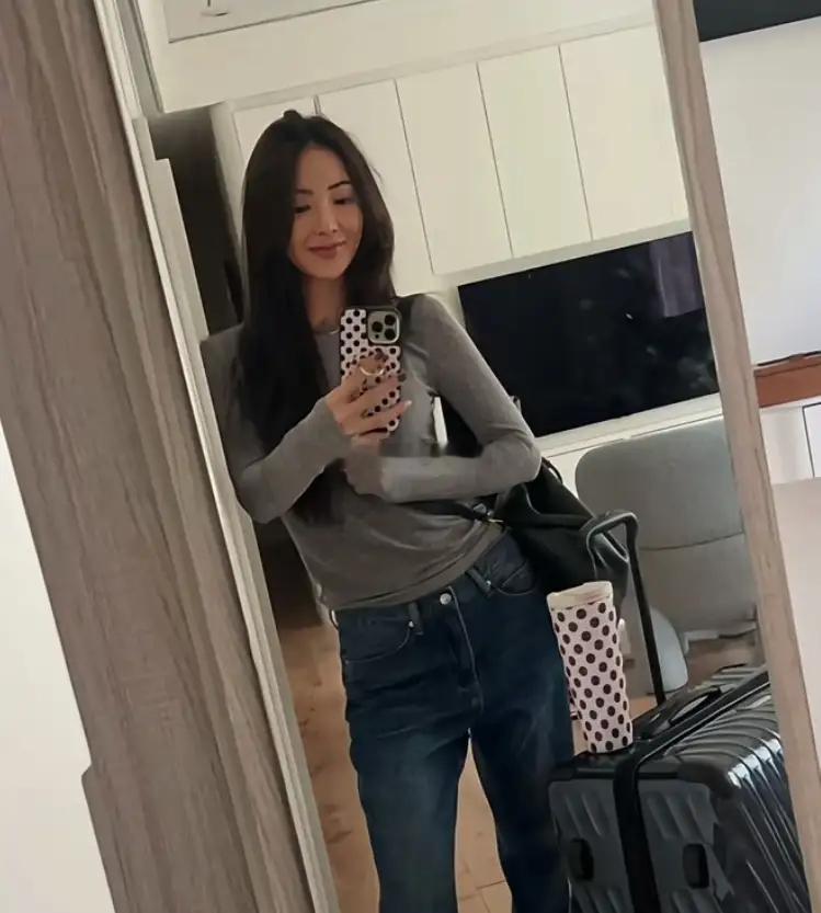 曹格前妻带俩孩子过节，14岁Grace好身材变辣妹，Joe和妈妈像姐弟！！！！！