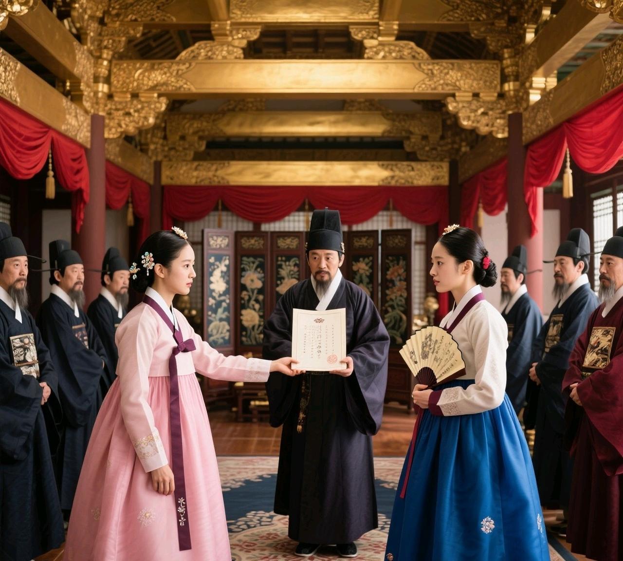 1650年，大清摄政王多尔衮听说朝鲜国王的两个公主长得貌美如花，于是便派人告诉朝
