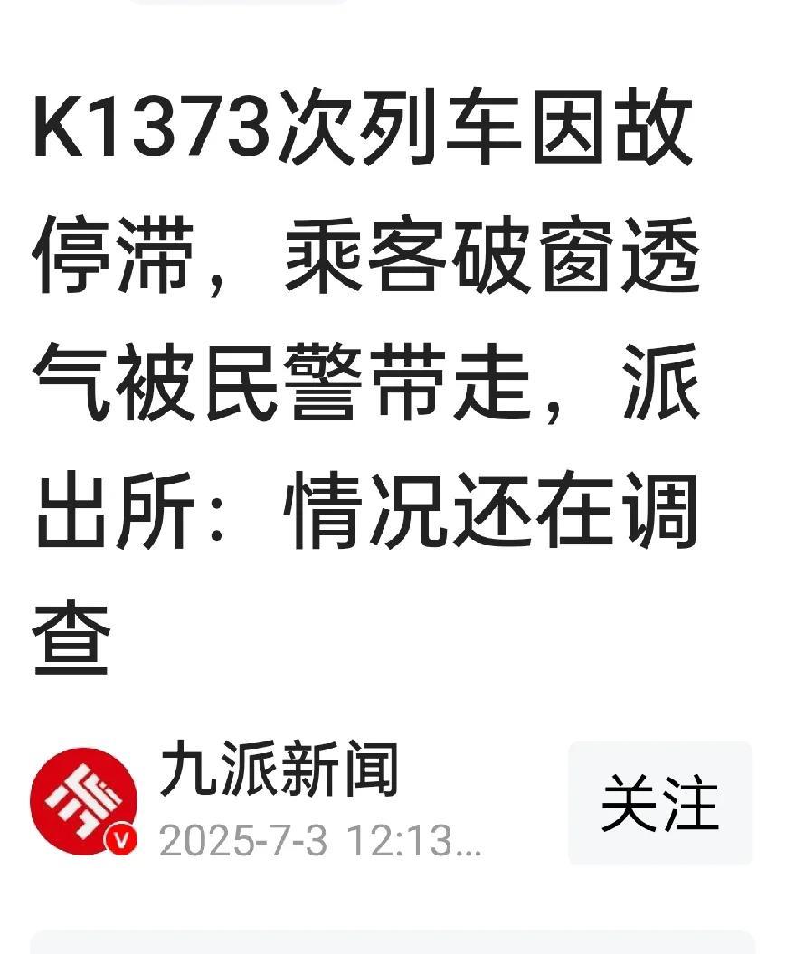 小伙砸窗自救，暴露出人性的自私！如果车厢真那么闷热，在这种极端条件下，为什么就