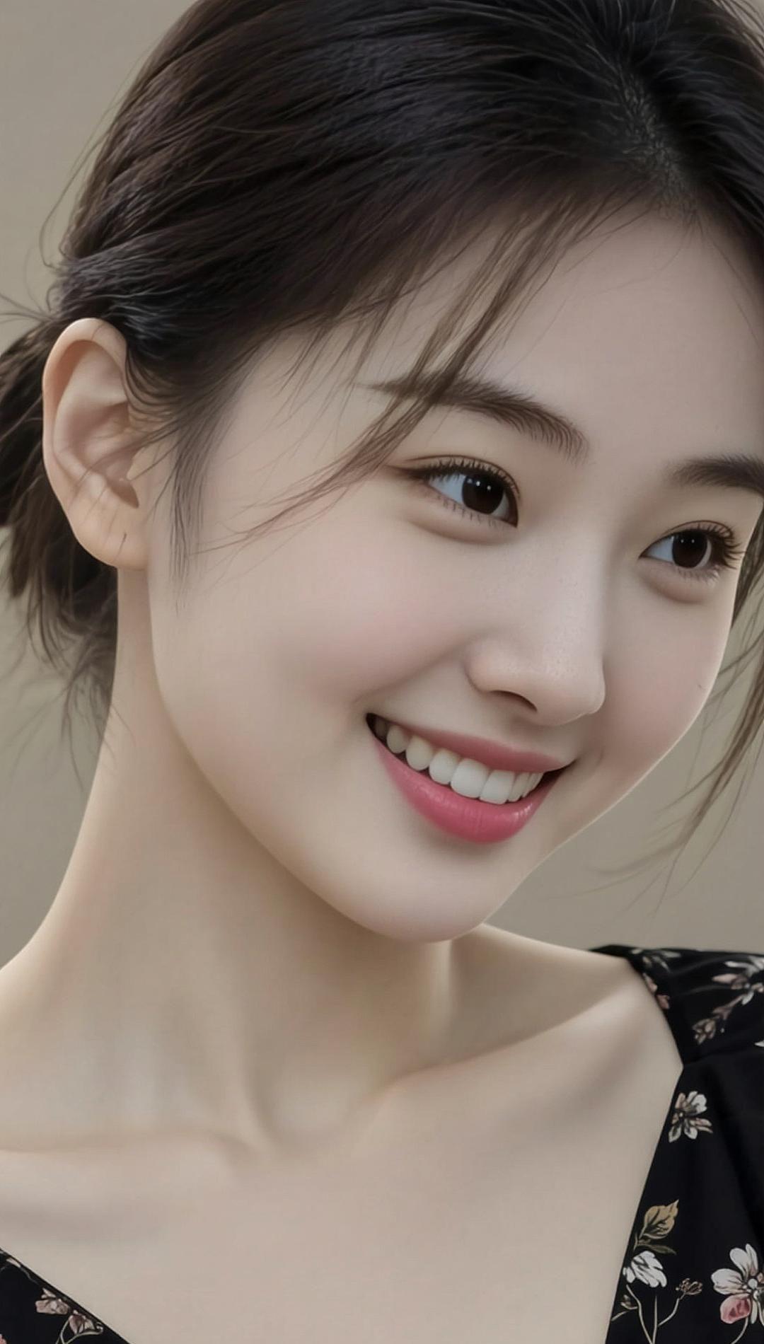 AI柔美妆照清纯甜美清纯妆容教程清纯甜美女孩