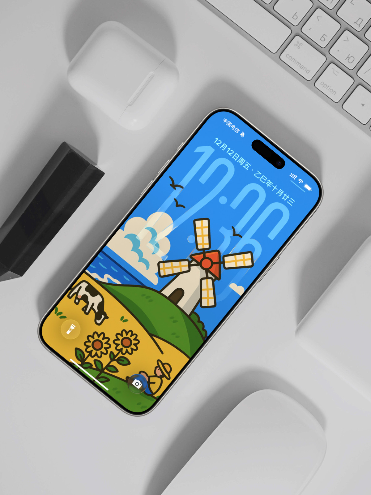 今日份的景深壁纸请笑纳～