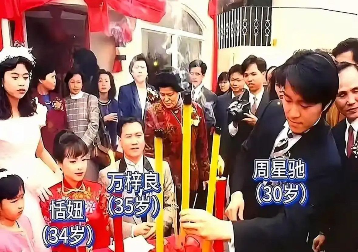 剧组停摆那天，周星驰没有掀桌子直接让人把全额片酬打进了万梓良的账户。几百号人干等着烧钱，男二号万梓良