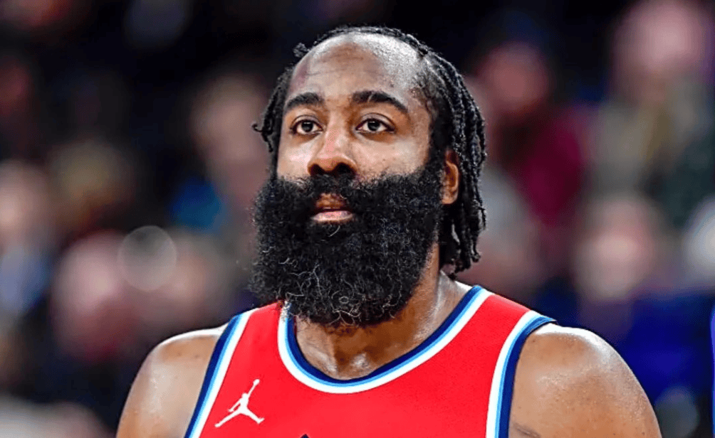 尽力了! 哈登目前场均23.4分5.2板9.4助, 命中率46/39/91%