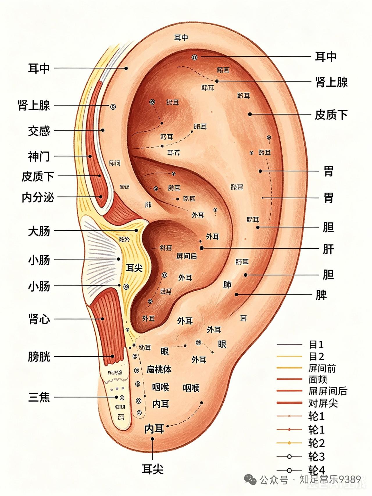 耳朵上的穴位可真不少！耳门、听宫、听会、翳风、角孙等都是。耳门位于耳屏上切迹