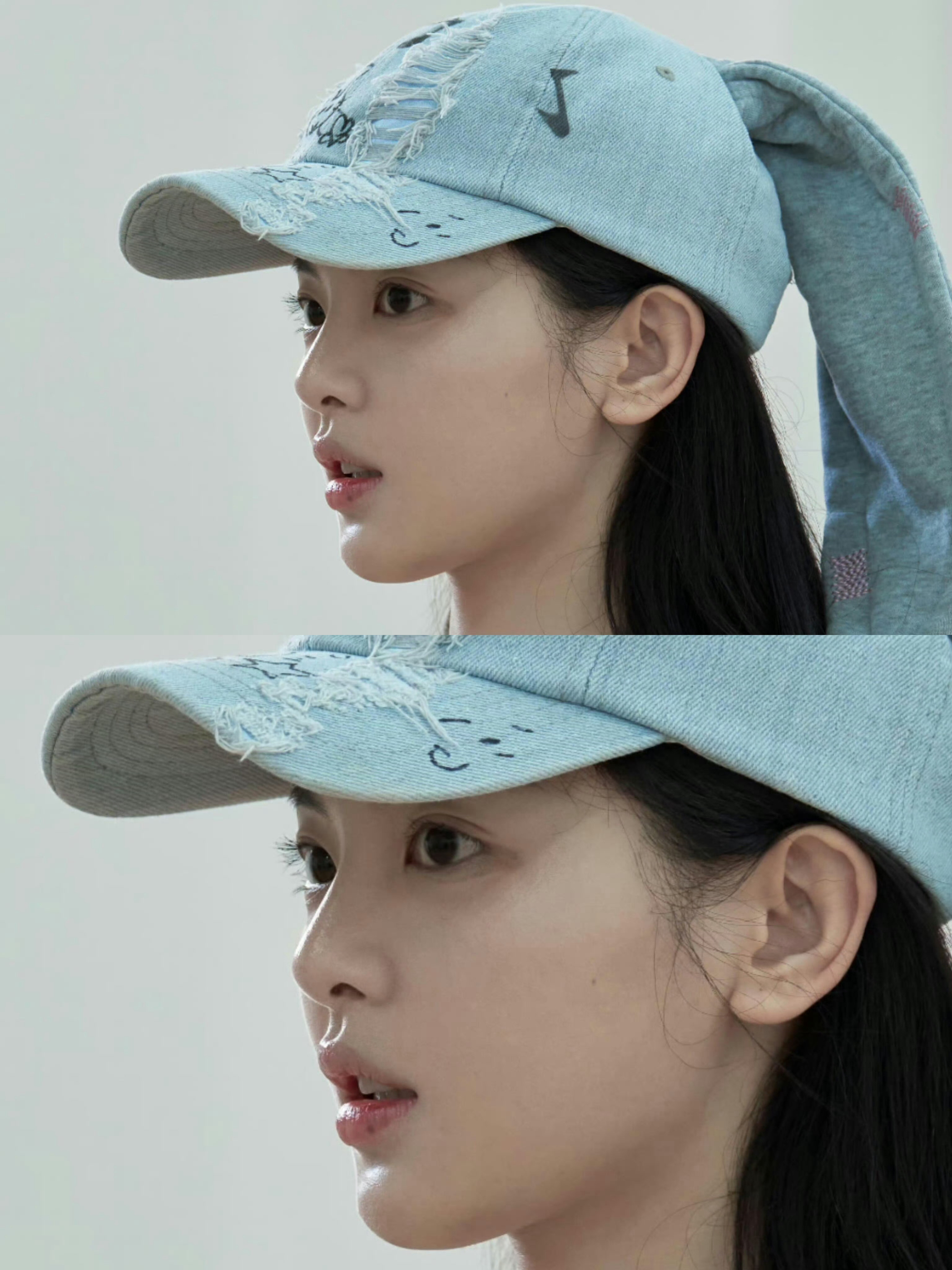 救命，杨超越这素颜是不是有点太完美了，没有任何暗沉和肤色差，皮肤就像陶瓷一样白净