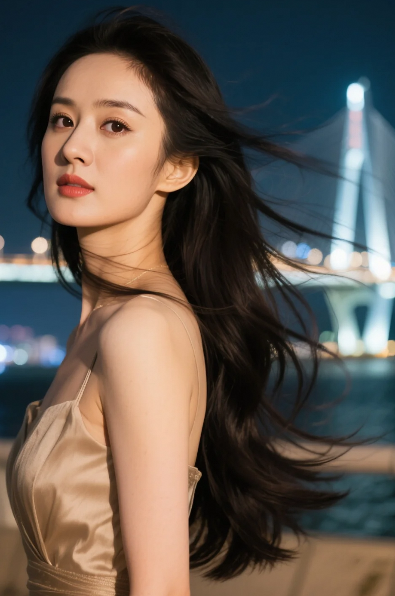 发丝飘逸，轮廓分明｜这才是“真实美人”的顶级状态