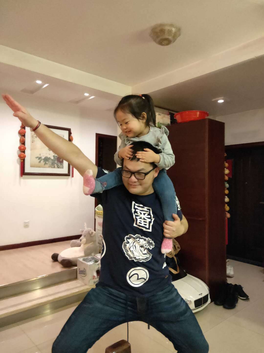 你长大了，我变老了。