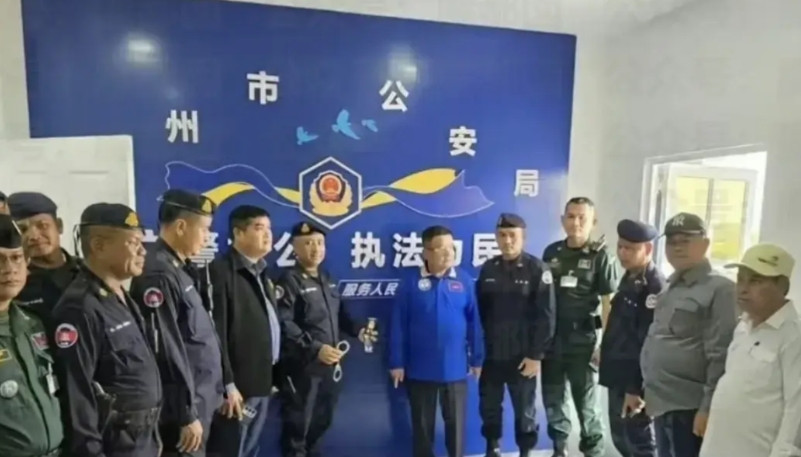 柬埔寨打击电诈园区，一群军警冲进去瞬间就懵了，这哪是电诈园，完全是影视城啊，各种
