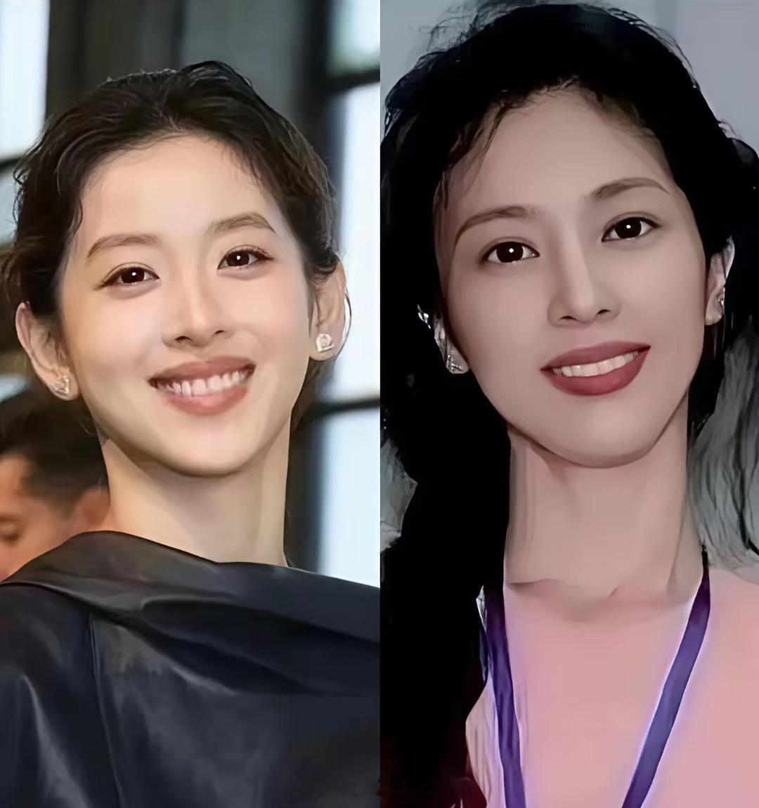 章泽天跟陈都灵确实有丢像，不过章最像的还是天仙的妈妈！