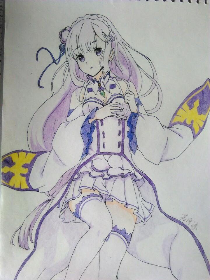 【手绘】艾米莉亚碳