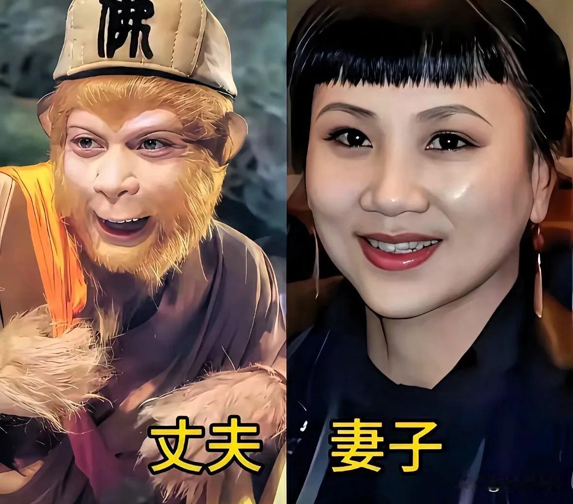 六小龄童的爱人。左大玢的爱人。徐少华的爱人。迟重瑞的爱人。杨洁的爱人。