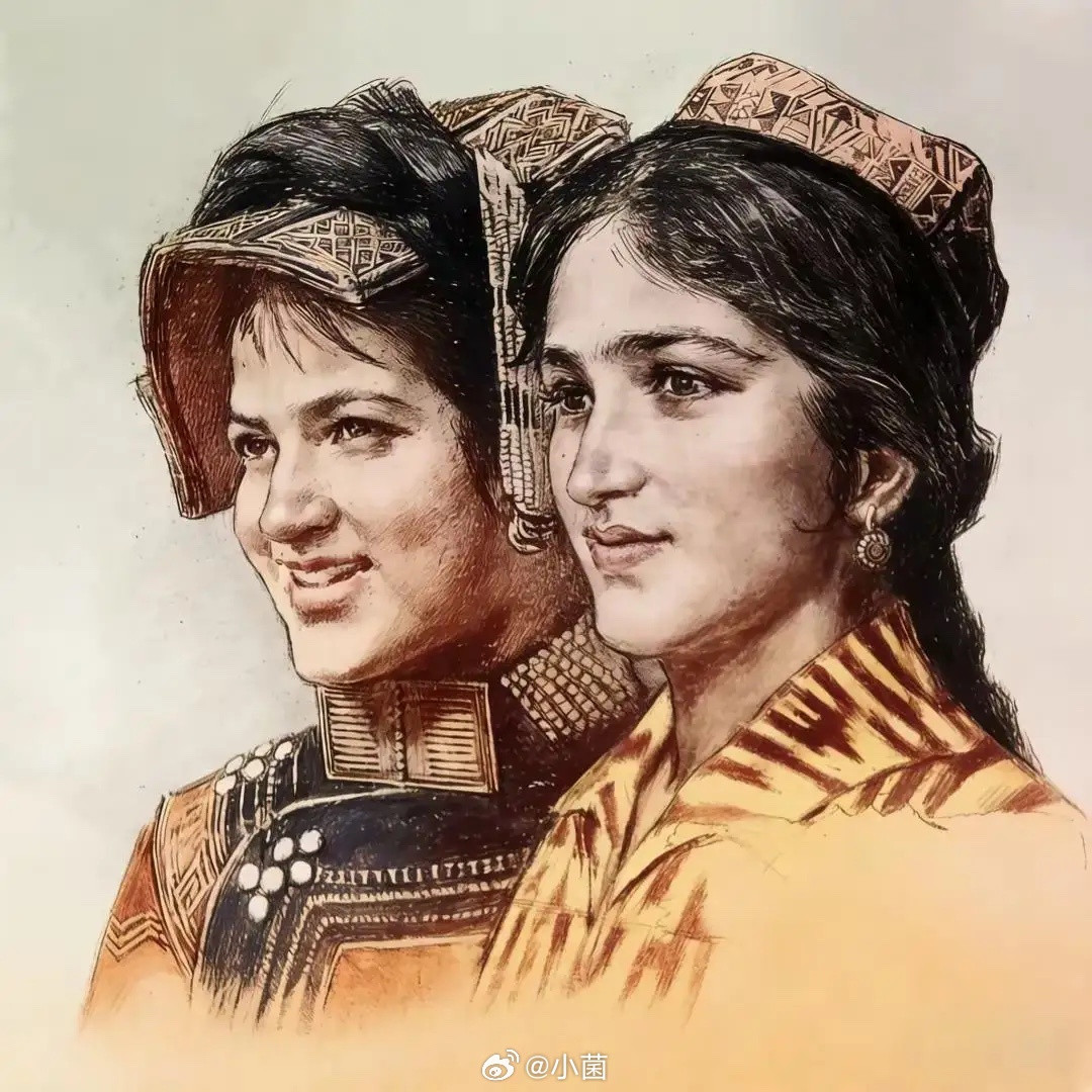 原版1987年五十元人民币人物,上色版1980年十元人民币人物