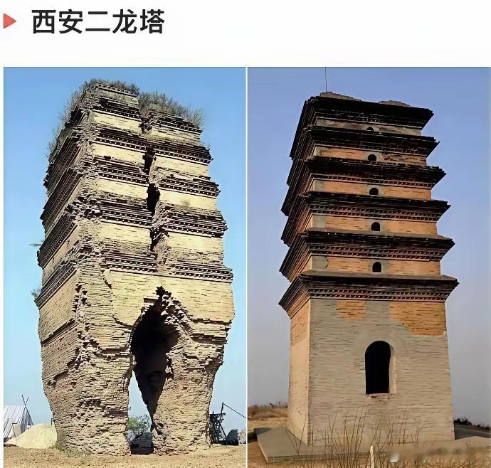 古建筑本来就是不断修缮才能保存到现在，这些图片告诉我们，咱们国家在保护古迹上下了