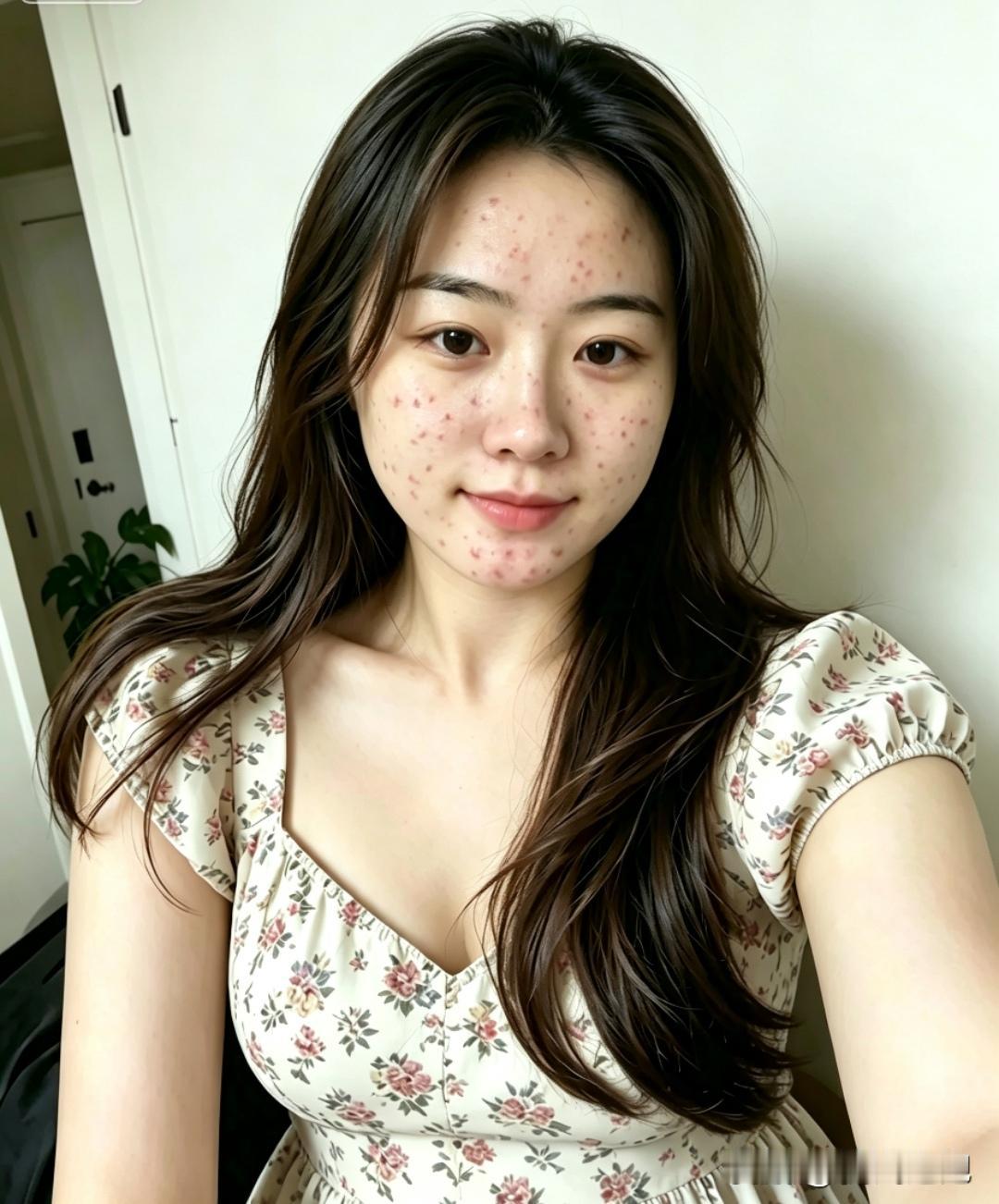 怎么办？表妹后天去相亲，最近脸上全是痘痘，不敢去见面了。大家快出出主意，